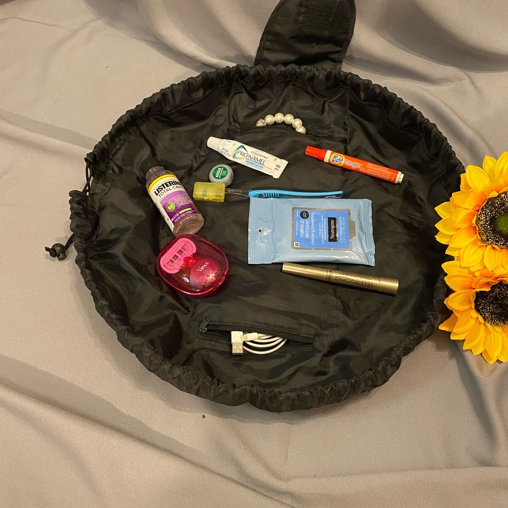 Drawstring Cosmetic Bag - Picture 2 of 5